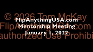 2022-01-01 Mentorship Recording