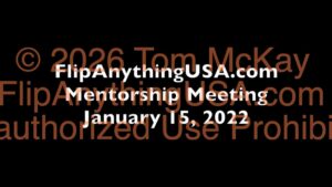 2022-01-15 Mentorship Recording