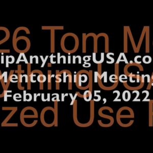 2022-02-05 Mentorship Recording