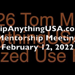 2022-02-12 Mentorship Recording