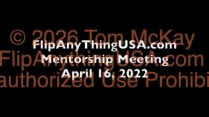 2022-04-16 Mentorship Recording