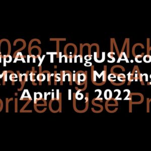 2022-04-16 Mentorship Recording