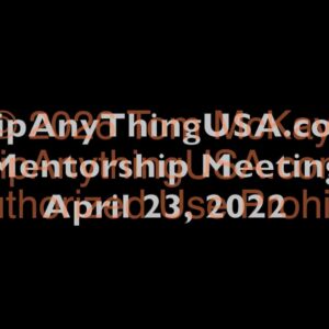 2022-04-23 Mentorship Recording