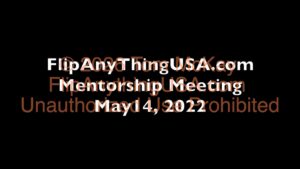 2022-05-14 Mentorship Recording