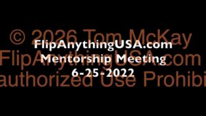 2022-06-25 Mentorship Recording