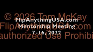 2022-07-16 Mentorship Recording