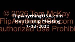 2022-07-23 Mentorship Recording