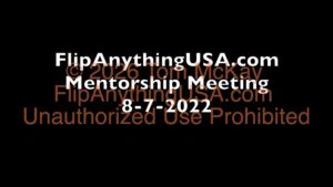 2022-08-07 Mentorship Recording