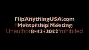 2022-08-13 Mentorship Recording