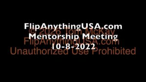 2022-10-08 Mentorship Recording