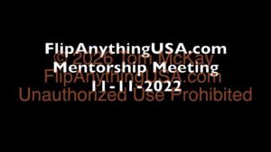 2022-11-11 Mentorship Recording