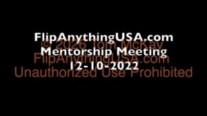 2022-12-10 Mentorship Recording