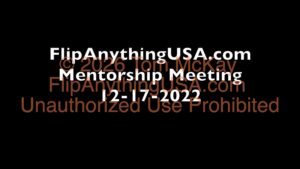 2022-12-17 Mentorship Recording