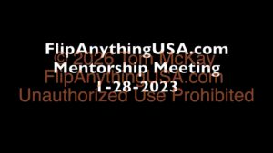 2023-01-28 Mentorship Recording