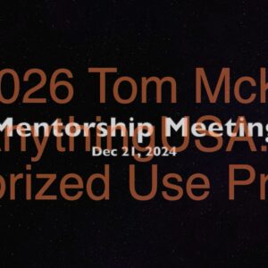2024-12-21 Mentorship Recording