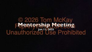 2025-01-11 Mentorship Recording