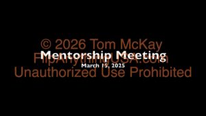 2025-03-15 Mentorship Recording