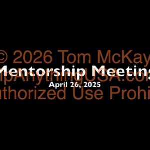 2025-04-26 Mentorship Recording