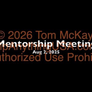 2025-08-02 Mentorship Recording