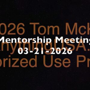2026-03-21 Mentorship Recording